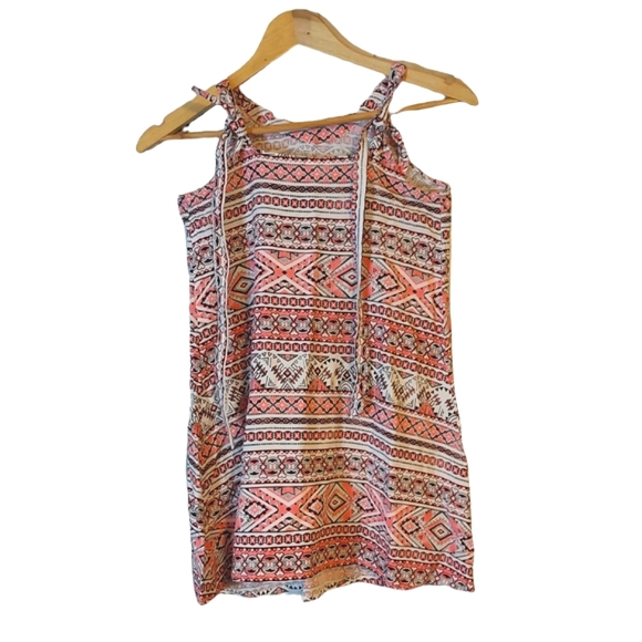Aeropostale Tank Tie Strap Dress Size M - Picture 3 of 7